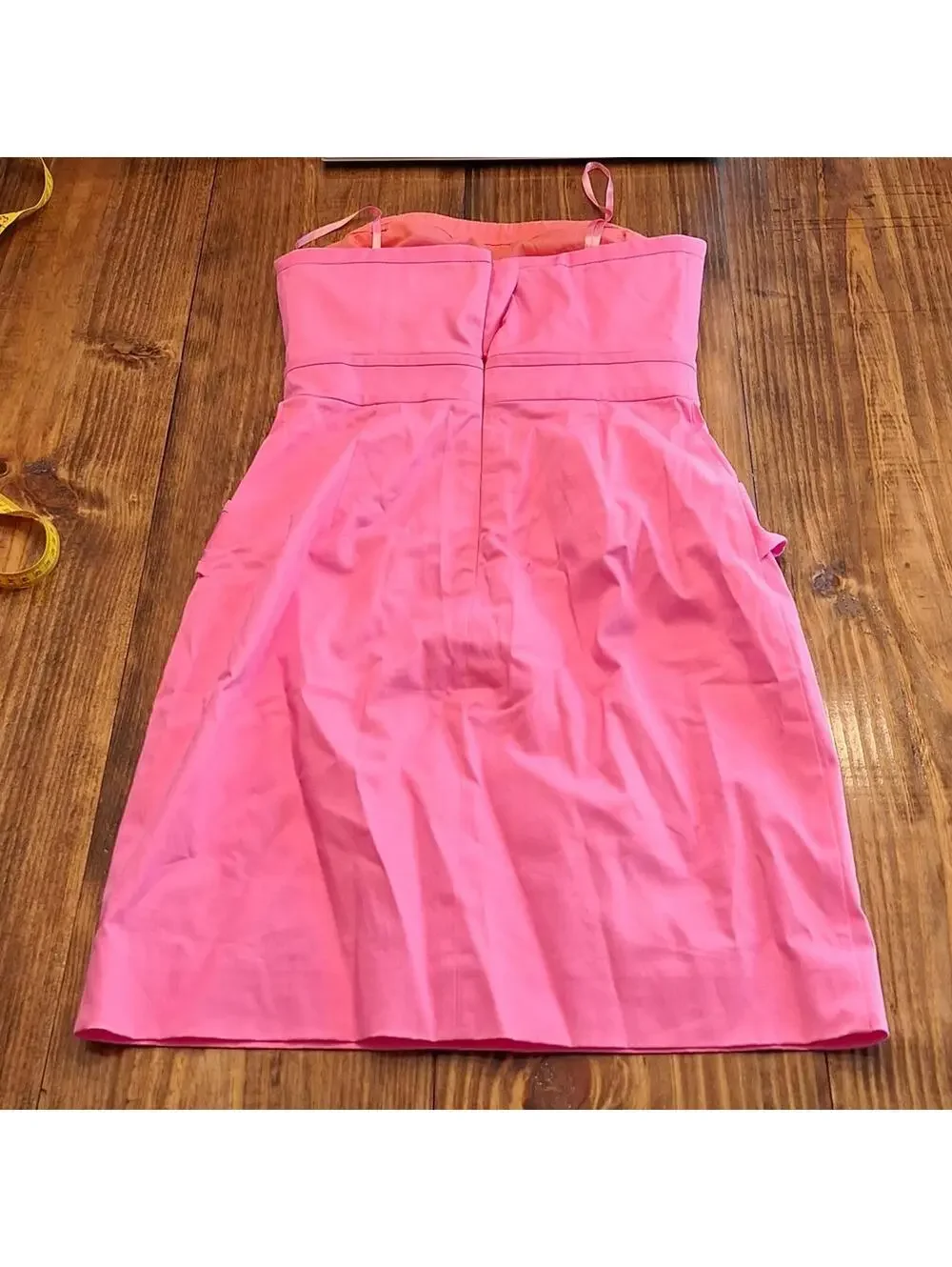Nwt J Crew Hot Pink Strapless Pencil Dress Size 0